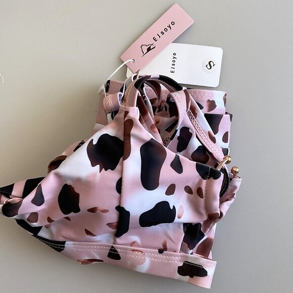 SNAKESKIN BRAZILIAN TWO PIECE BIKINI - Picture 8 of 9